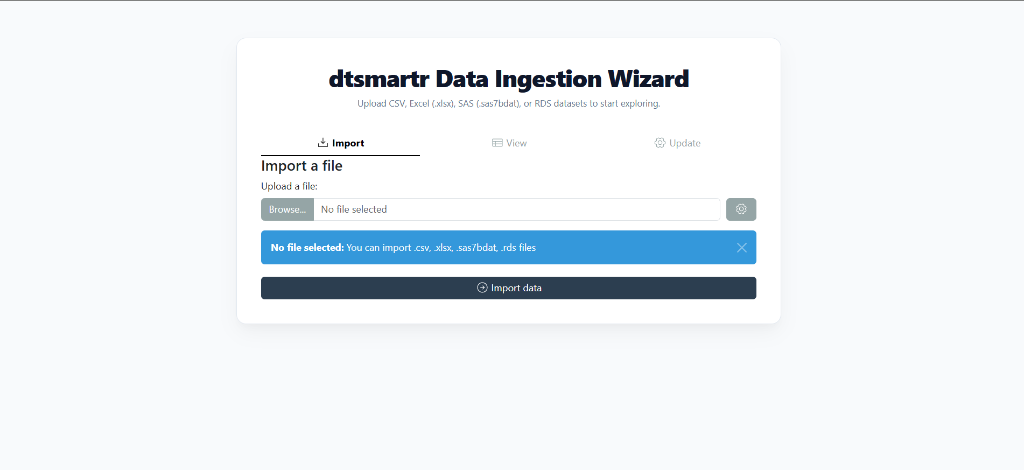 Data Ingestion Wizard
